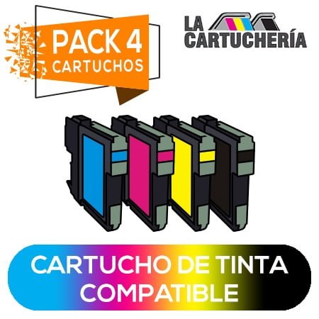 Brother LC1100HY PACK 4 CARTUCHOS (BK/C/M/Y)