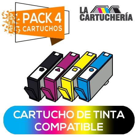 HP 364XL PACK 4 CARTUCHOS (BK/C/M/Y)