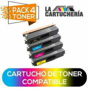 Brother TN325 / TN326 PACK (BK/C/M/Y) Compatible