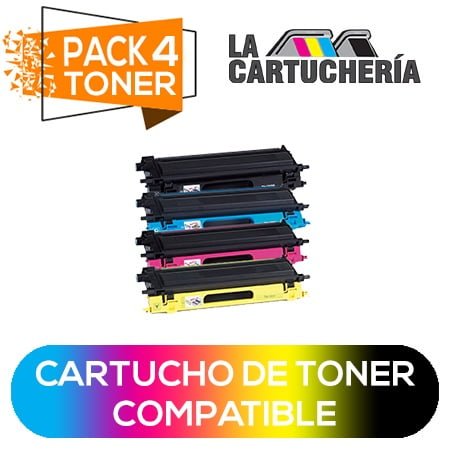 Brother TN135 PACK (BK/C/M/Y) Compatible